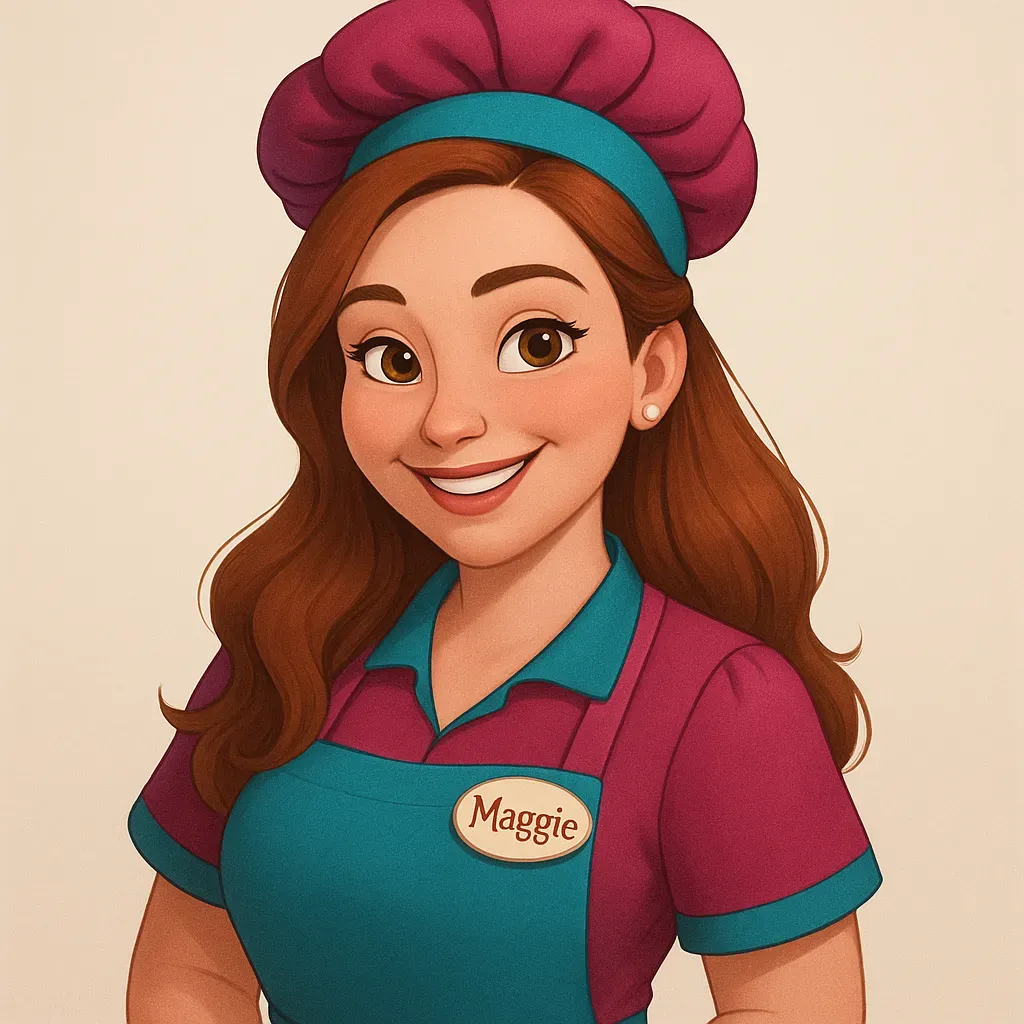 Illustration von Maggie, Multitalent und rechte Hand